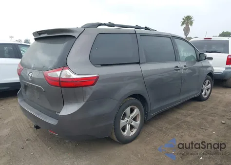 2015 Toyota Sienna Le 8 Passenger from USA, damaged, VIN 5TDKK3DC9FS686635